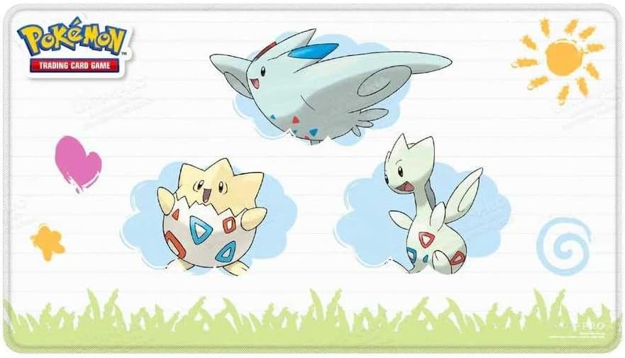Togepi Evolutions Stitched Playmat for Pokémon