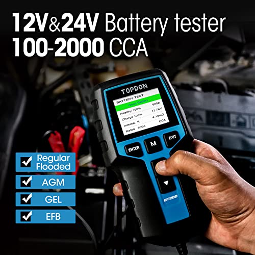 Topdon Car Battery Tester 24V 12V Load Tester thumb #2