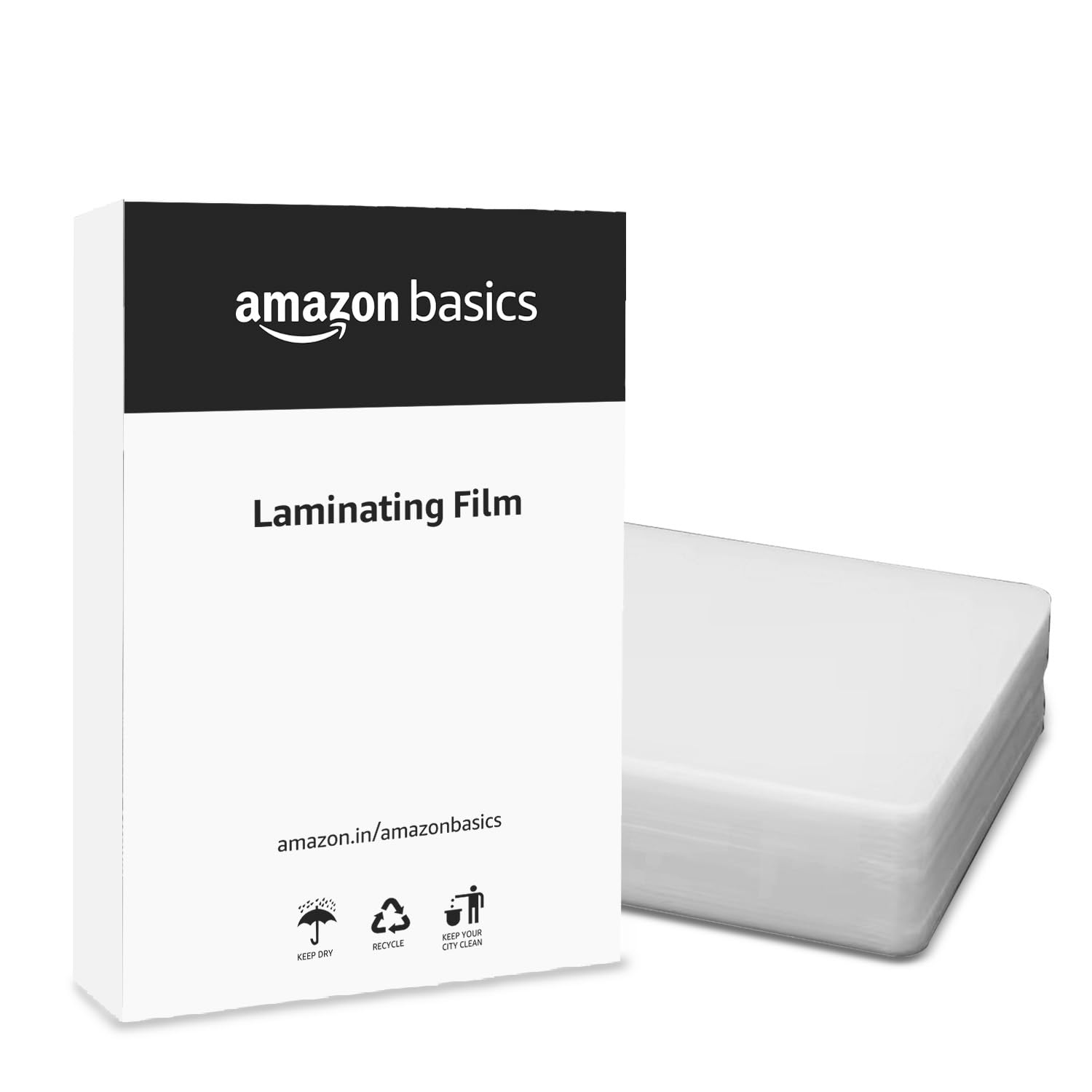 Amazon Basics ID Card Lamination Pouch | Clear Glossy Thermal Transparent Waterproof | Premium Quality for Document Protection (B0CY2PWRB4) Amazon Price History, Amazon Price Tracker