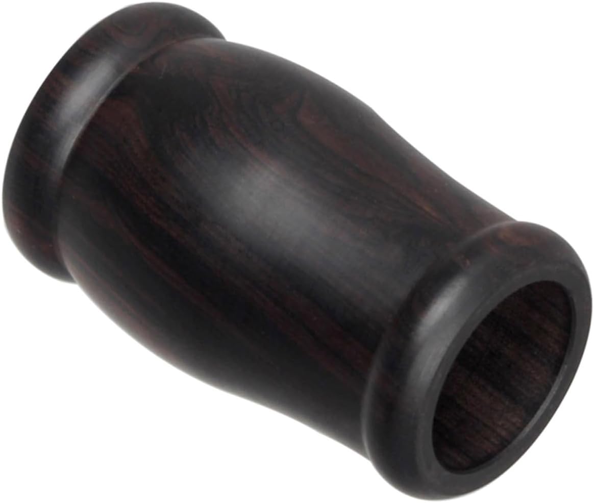Mikinona Ebony Wood Clarinet Tuning Tube Barrel Replacement Part Clarinet Tube for Improved Pitch and Airtightness Wind Instrument Accessory for Enhanced Tonal Focus and Intonation