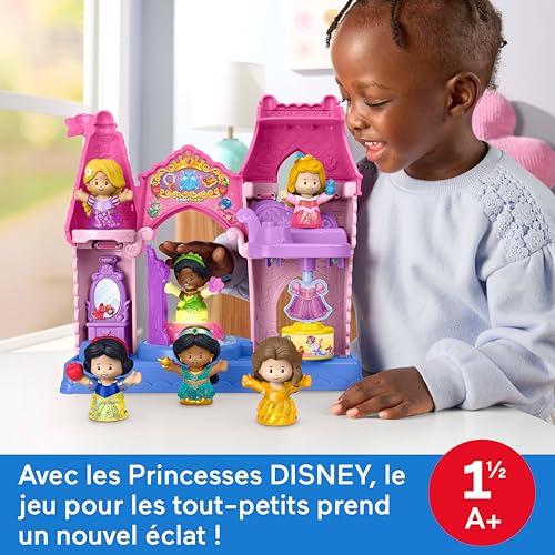 Fisher-Price Little People Princesses Robes Étincelantes - Set de Figurines
