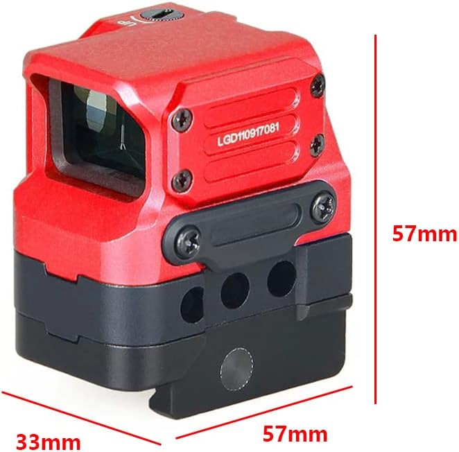 Tactical Fc1 Red Dot Sight 2MOA Hunting Scope Compact Collimated Prismatic Reflex Sight Holographic Scope fit for 20mm Rail Mount