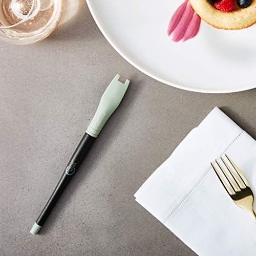 Image of Mercer Culinary Silicone Square Notch Plating Brush, 9mm