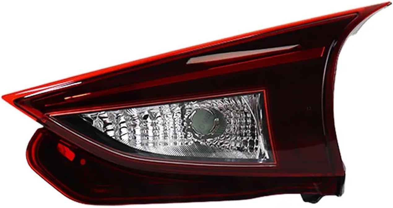 Compatible With Mazda 3 Axela Hatchback 2013-2016 Car Interior Rear Bumper Tail Light Outer Tail Lamp Brake Stop Lamp Taillight Accessories(Left)