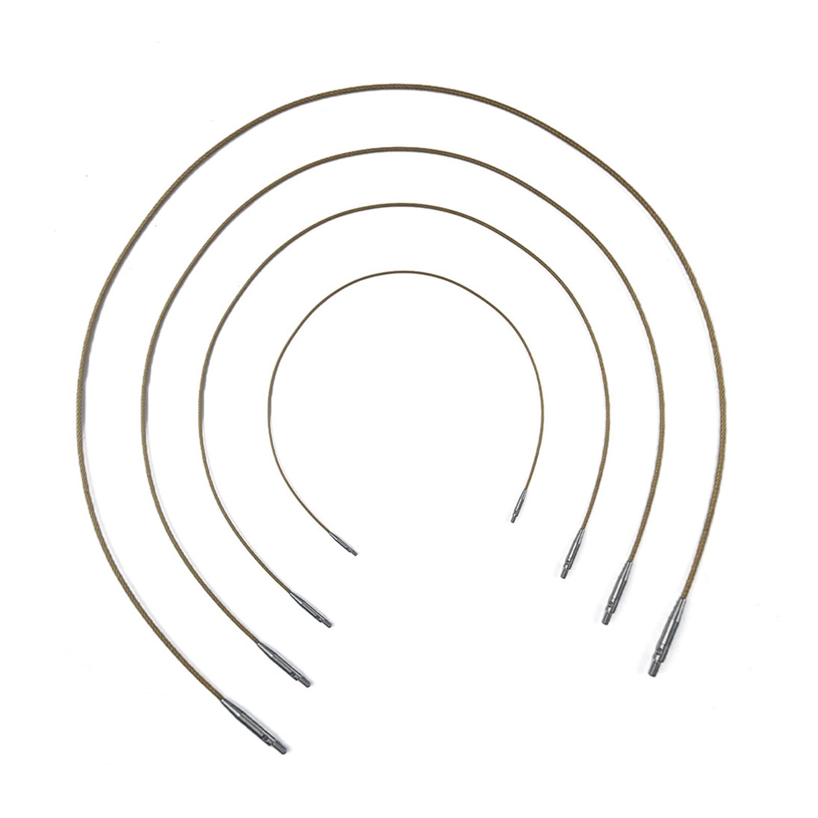 12 ganchos de ganchillo afganos intercambiables con cable de 3 mm a 10 mm para tejer aguja tunecina con funda de cuero gancho de ganchillo tunecino