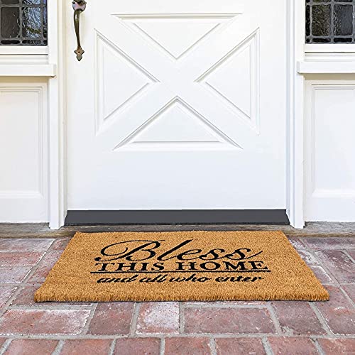 Paillasson coco Bless This Home cadeau idéal pour pendaison de crémaillère - 5