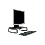 Kensington 60089 Monitor Stand,w/Ring Feet,80Lbs,16-Inch x11-1/2-Inch x3-6-Inch, Black/GY – view 2