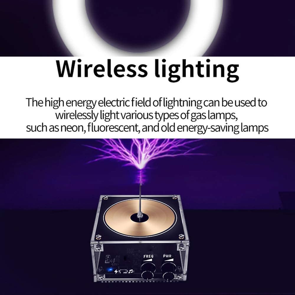 Pretfy BT-Version Multifunktionale Elektronik Mobiltelefon  Tesla-Spulenmodul Knstliche Blitze Lichtbogengenerator Drahtlose  Schallbertragung Wissenschaftliches : Amazon.de: Gewerbe, Industrie &  Wissenschaft