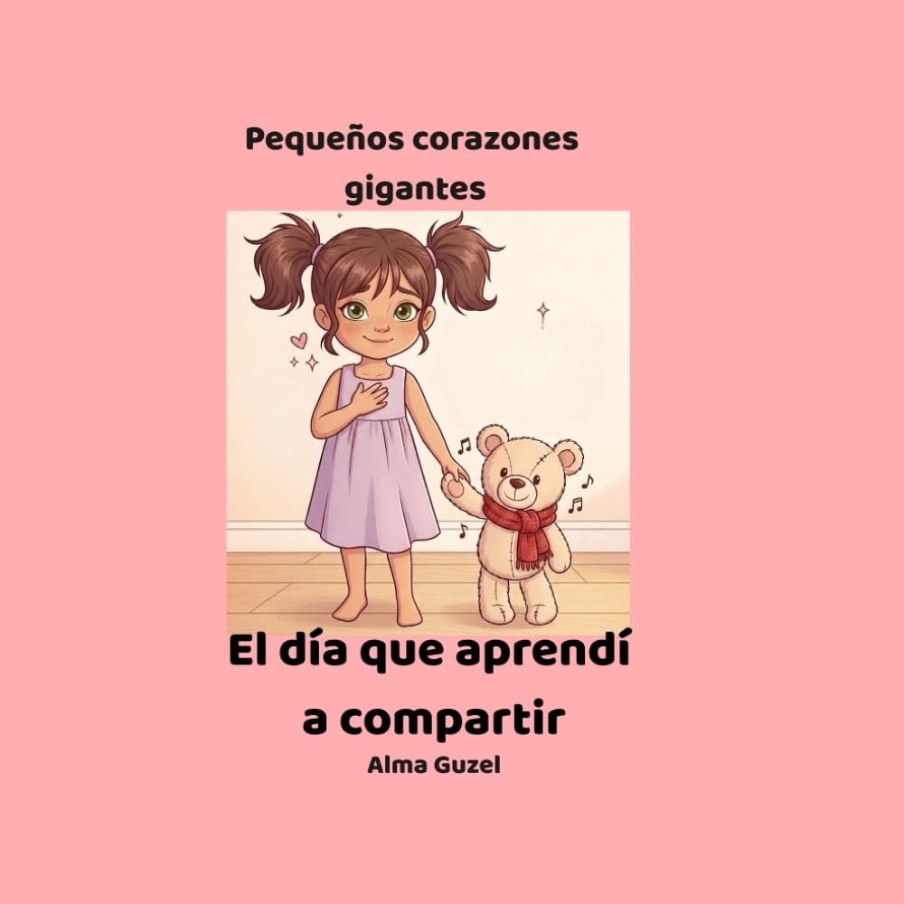 Pequeños corazones gigantes: El día que aprendí a compartir: Un cuento infantil sobre emociones, valores y aprendizaje para niños de 3 a 7 años