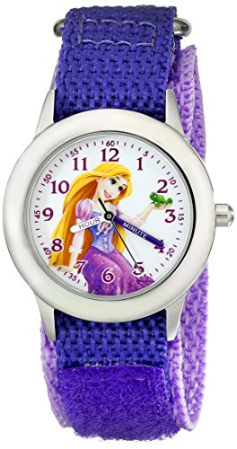 Disney Kids' W001922 Rapunzel Analog Display Analog Quartz Purple Watch