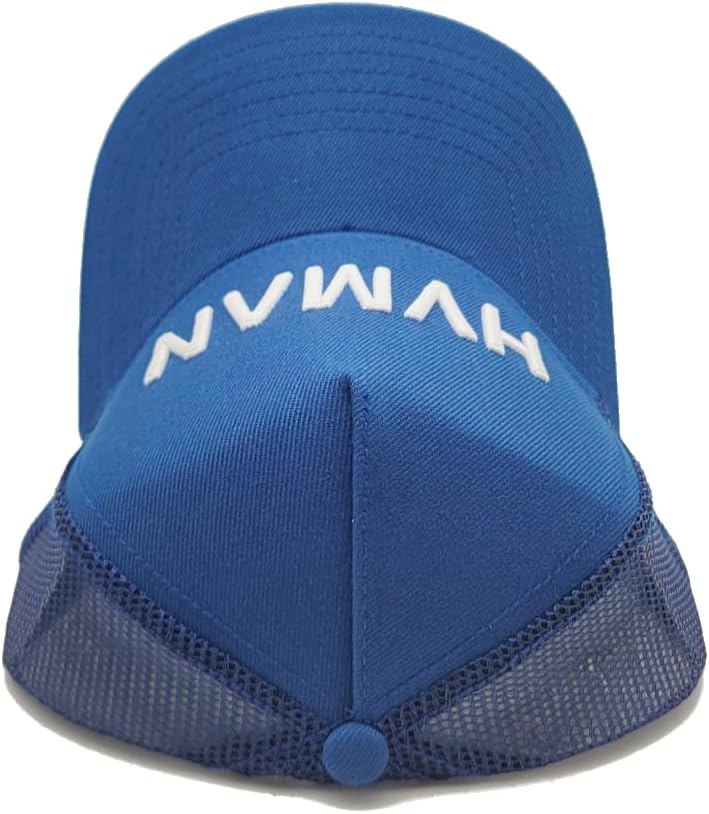 Cult of Individuality HVMAN Human New Mesh Trucker Blue Era Snapback Hat - Image 8