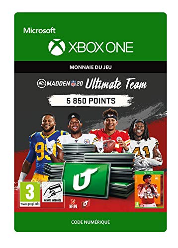 Points Madden NFL 20 Xbox One pour vos soirées de tournoi Ultimate Team entre amis
