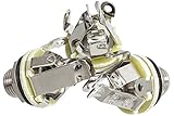 Pure Tone Full-contact Output Jack for Guitar/Bass, with Mounting Hardware, Package of 3