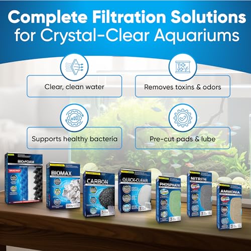 Image of 23 Pcs 206 /207 Filter Media Canister Filter Maintenance & Replacement Filter Media Kit, Quick Clear, Carbon Bags (300g), Biomax (500g), Bio Foam, Phosphate-Ammonia-Nitrite Remover, Including Mesh Bags