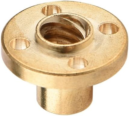 Miniatura 9 de Diyeeni Accesorios para impresora 3D T8 Tornillo trapezoidal de plomo + tuerca T8, tornillo de paso de 0.079in, 0.315in, acero inoxidable, para