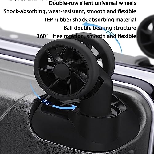 EYPKPL Portable Suitcase Suitcases With Spinner Wheels Carry On Luggage Dual Usb Charging Ports Aluminum Frame Suitcase Large Capacity Luggage Smooth to use4