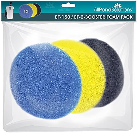 allpondsolutions Aquarium Fish Tank External Filter Foams/Foam Media (EF-150 / EF-2-BOOSTER)