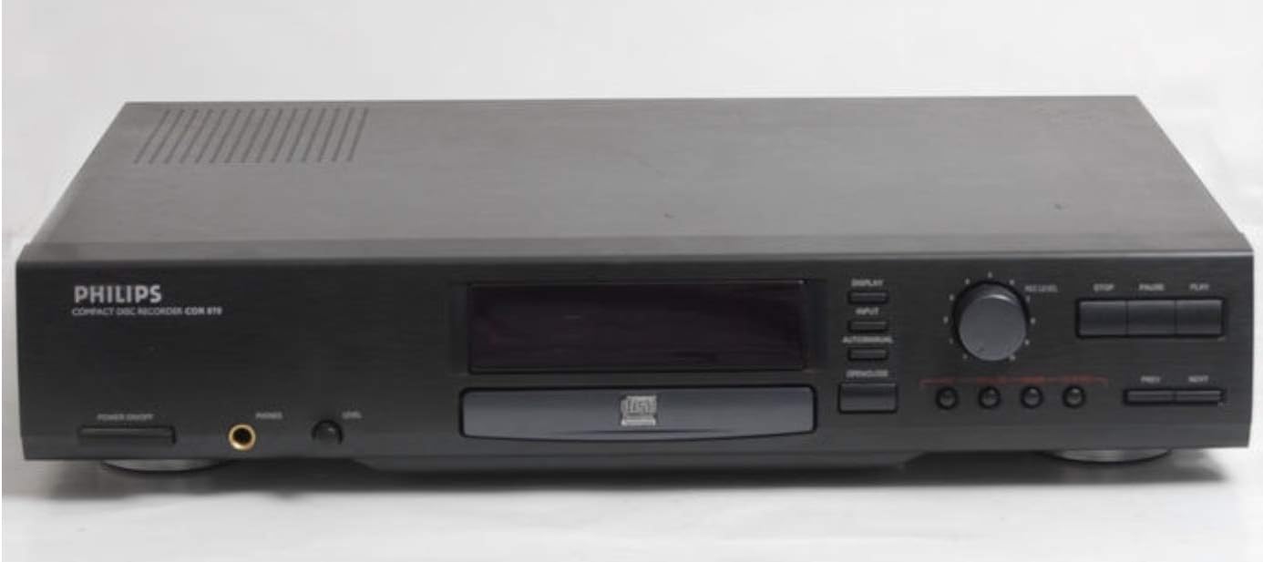 Philips CDR870BK Audio CD Recorder Amazon.ca Electronics