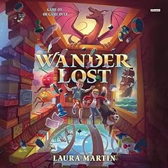 Wander Lost Audiolibro Por Laura Martin arte de portada