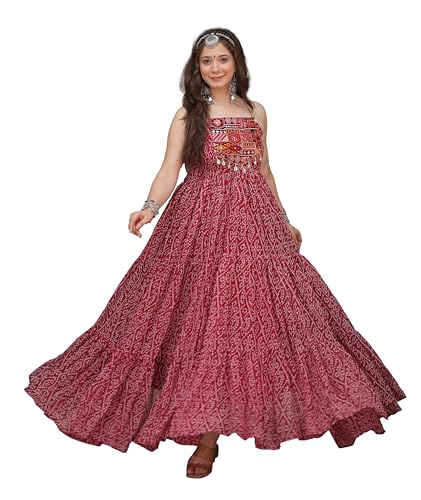 Image of Fashion Basket Women's Prple Color Georgette Anarkali kurta set with Duptta For Women