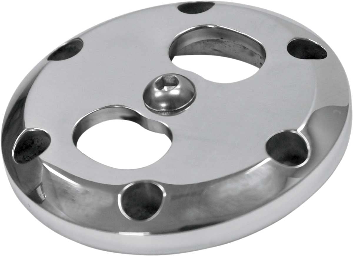 LA Choppers Exhaust End Cap - Polished - LA-1092-63