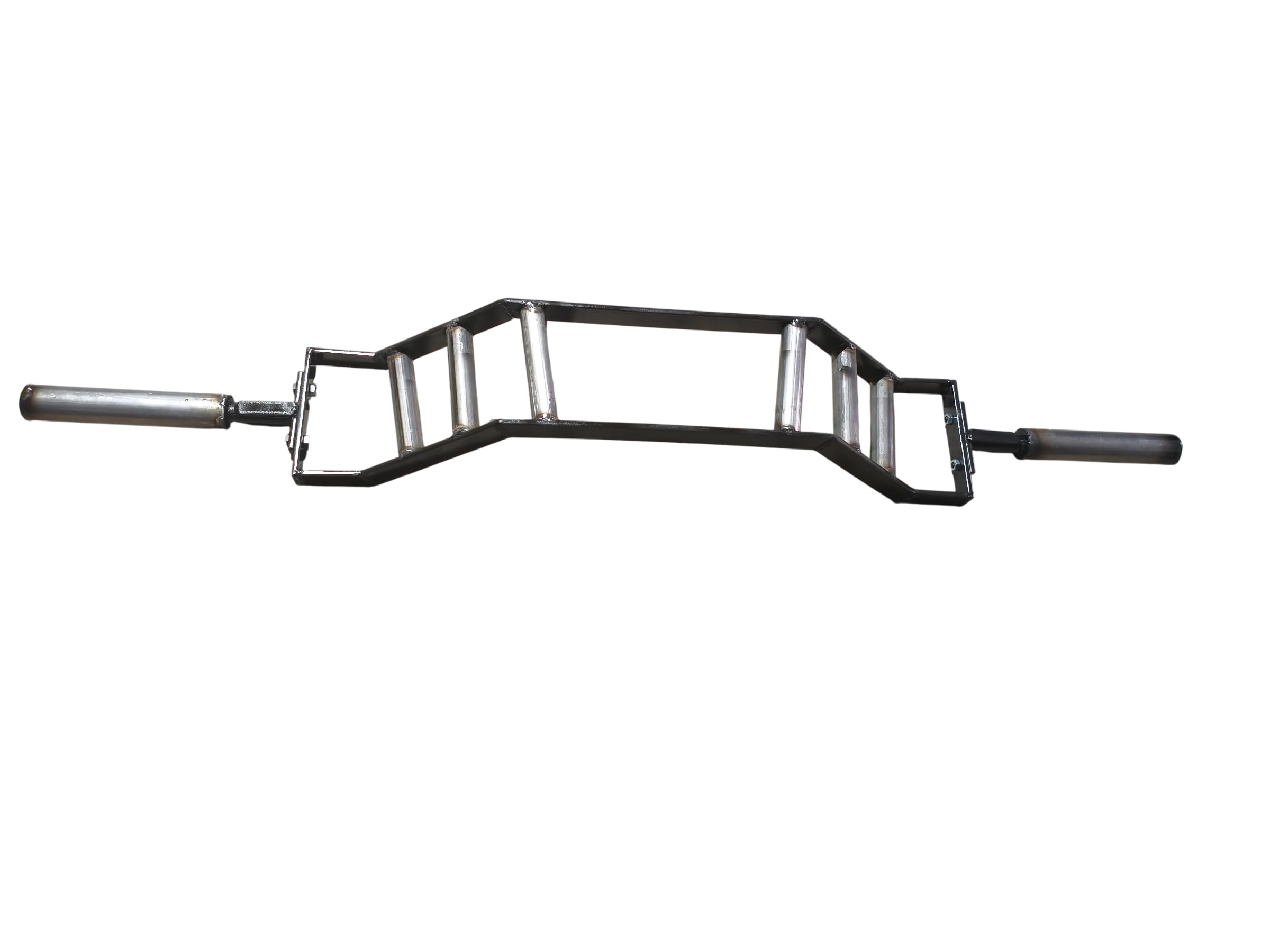 Cambered Bar Multiagarre Olímpica 50 mm,swiss bar, Barra de Agarre Neutro para Press Banca, Remo y Musculación, Entrenamiento de Fuerza, Fitness, Powerlifting y Home Gym