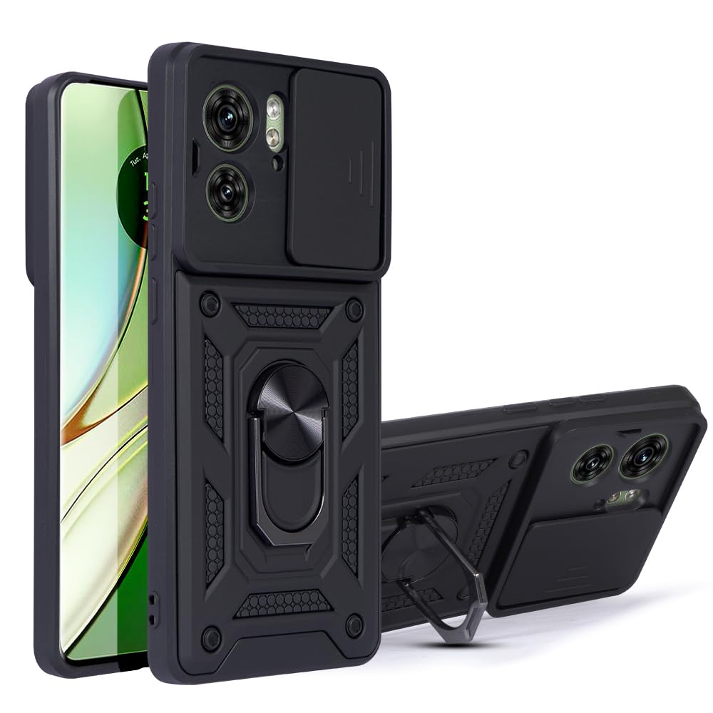Generic Gizzo India Armor Case Compatible With Motorola Edge 40|Military Grade Protection|Magnetic Stand 360|Camera Protection|Anti-Scratch|Anti-Fingerprint|Multi-Layer Protection (Black)-Tpu+Plastic (B0CDMXWBZ4) Amazon Price History, Amazon Price Tracker