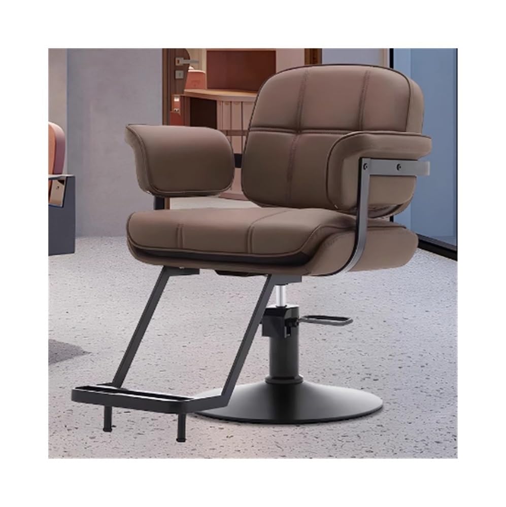 Friseurstuhl, Friseurstuhl, Friseurstühle, Friseurstühle speziell for Friseursalons, verstellbare Friseurstühle, Friseurstühle, Friseurstühle für Friseur(Bruin)