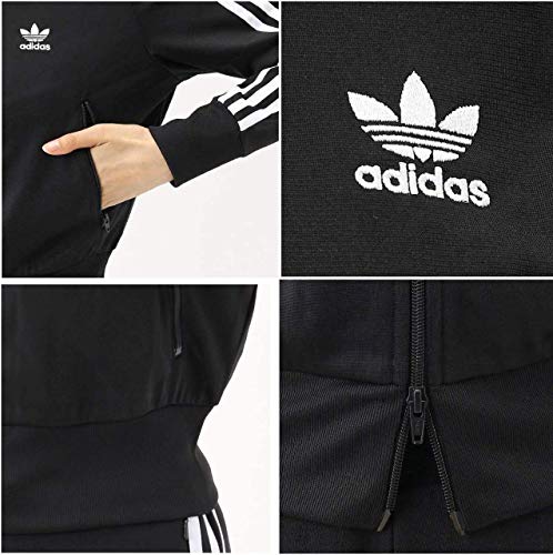 adidas(アディダス) ファイヤーバード トラックジャケット レディース M (身長157-163cm) FIREBIRD TRACK TOP PB ジャージ ジャケット 国内正規品 IYA10 ブラック 7枚目