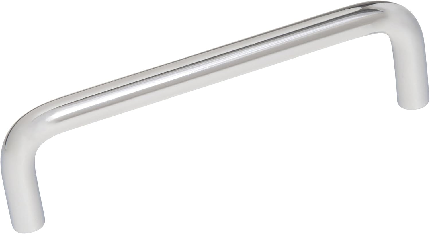 Amerock Wire Pulls 3-3/4 inch (96mm) Center-to-Center Polished Chrome Cabinet Pull - 25 Pack