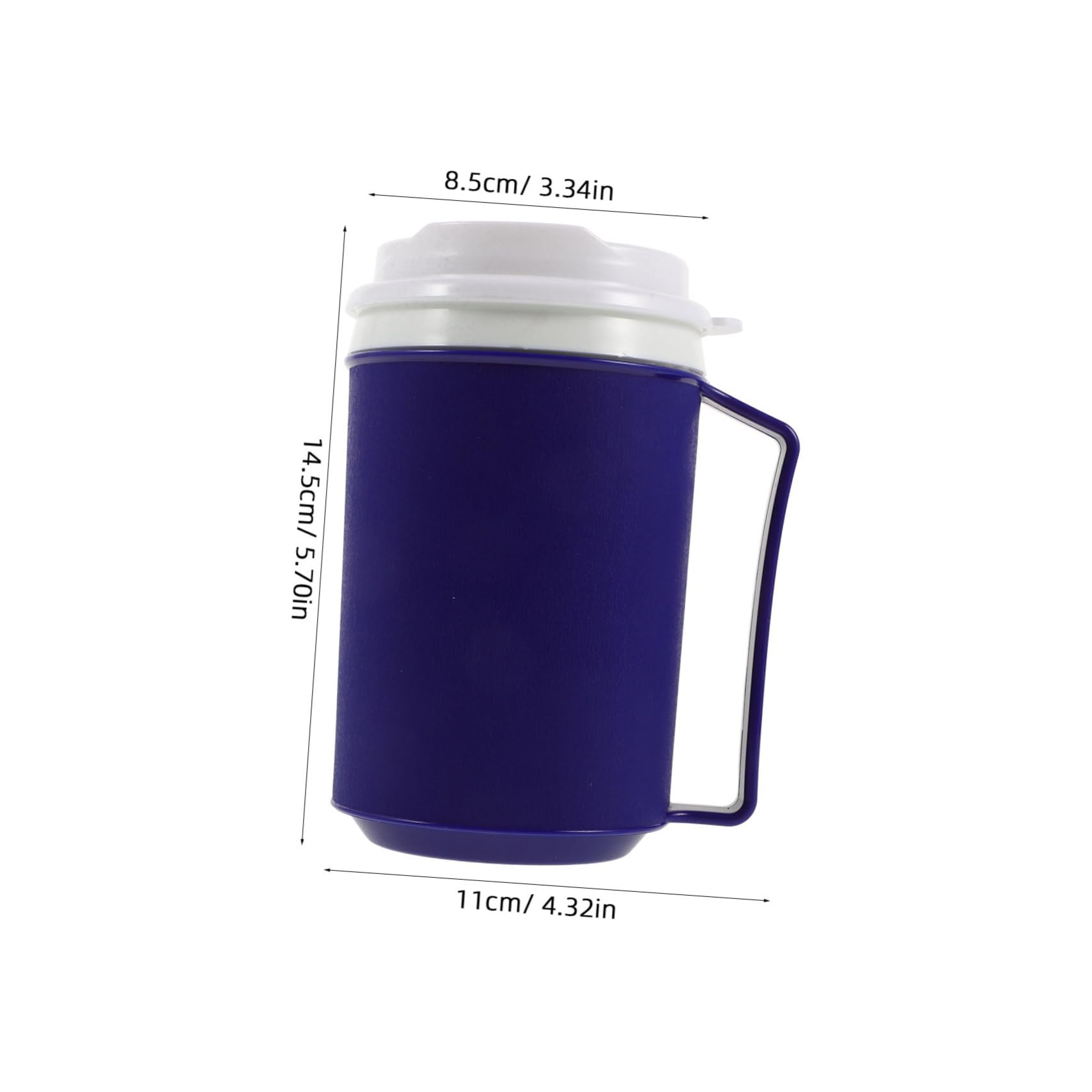 minkissy 12oz Spill-proof Cup for Elderly Disabled Cup Adult Proof Drinking Aid Maternity Water Cup