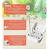HimaPro Compact Electrical Bobbin Winder - Portable Automatic Bobbin Winder with USB-C Port and Cables - Compatible with All Major Bobbin Types Including Style A, M, L, Husqvarna, Class 15, 15J, 66