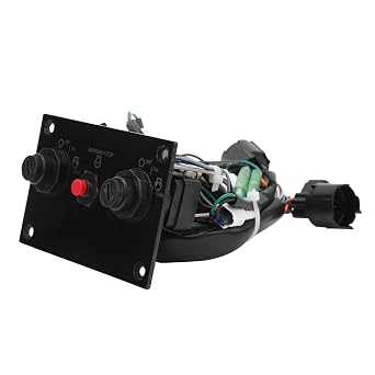 Outboard Dual Engine Switch Panel Assembly Durable and Reliable Replacement for Dual Engine 37100-96J14 37100-96J17 1 Set