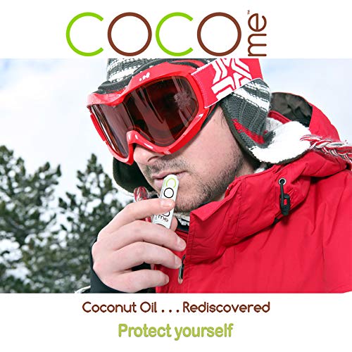 100% Organic Lip Balm By Cocome. Virgin Coconut Oil And Beeswax. Best Lip Repair And Protection.. Dermatologist Recommended. Pack Of 6 Lip Balms. #TOP3