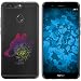 Produktbild PhoneNatic Case kompatibel mit Huawei Honor 8 Pro Silikon-Hülle Floral Wolf M3-5