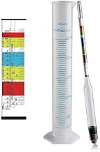 LABPRO® Brew Tapper Triple Scale Hydrometer for Beer & Wine