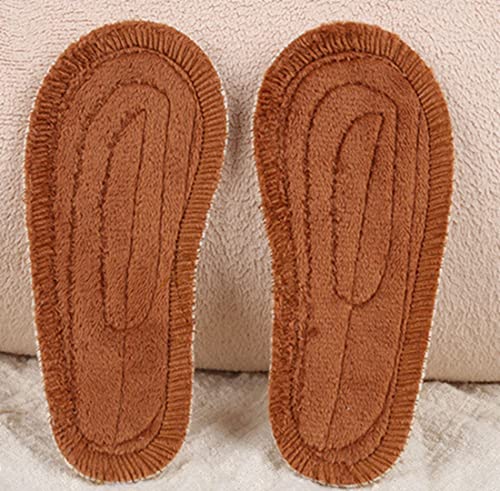 3 Pares 3 Colores Plantillas De Lana Para Niños Y Mujeres miniatura 4
