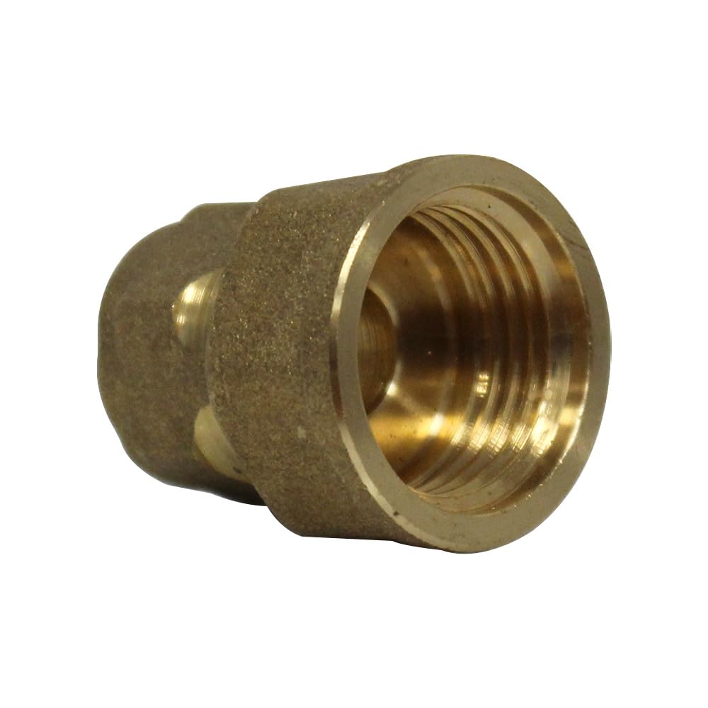 Arcanaute - Raccord laiton bicône - Raccord bicône droit Femelle 1/​2" (15/​21)-​Cuivre 10