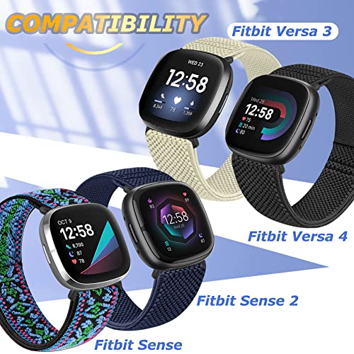 Tiptops Strap Compatible with Fitbit Versa 3 Wristband/Fitbit Sense Bracelet for Women/Men - Image 4