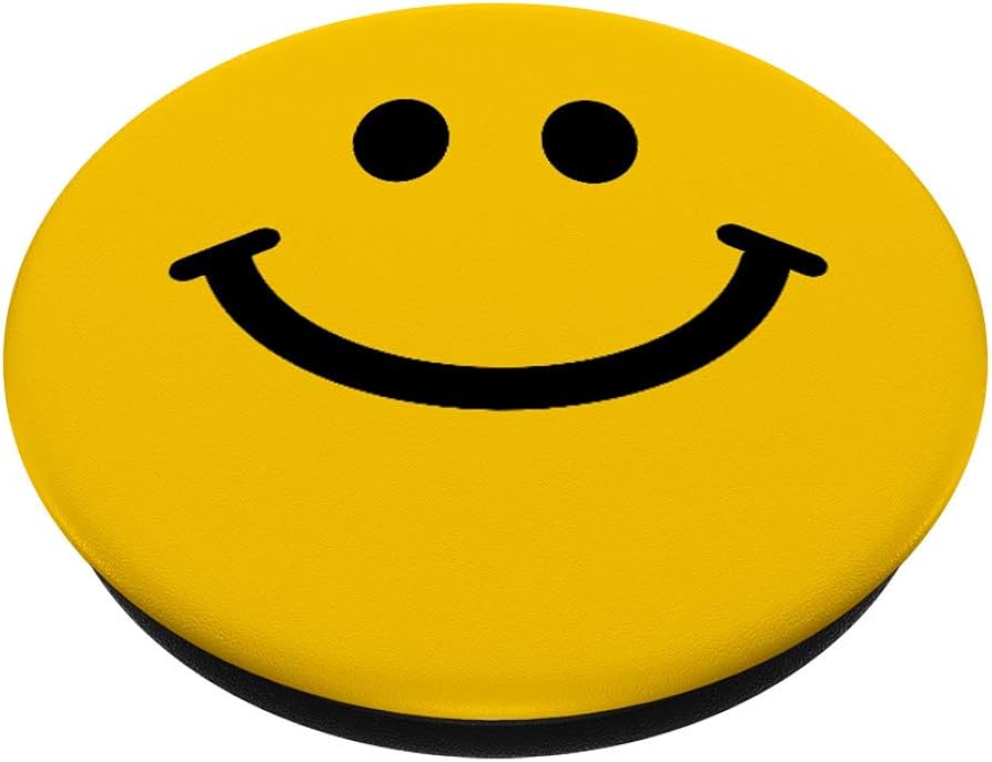 Amazon.com: Yellow Happy Face - Cute Yellow Smiling Happy Face