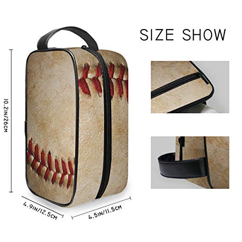 KUWT Travel Toiletry Bag Sport Ball Baseball Print Dopp Kit Portable Cosmetics Makeup Bag Organizer Toiletry Kit for Men Women 4 KUWT Travel Toiletry Bag Sport Ball Baseball Print Dopp Kit Portable Cosmetics Makeup Bag Organizer Toiletry Kit for Men Women