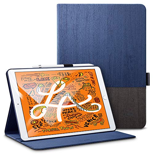 ESR for iPad Mini 5 Case with Pencil Holder 7.9" 2019 [A2133/A2124/A2126/A2125], Urban Premium Folio Case Book Cover Design, Multi-Angle Viewing Stand Smart Cover Auto Sleep/Wake for iPad Mini 5th Gen