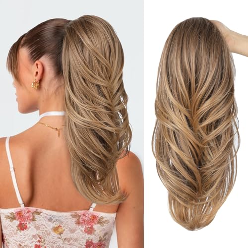 SEIKEA Versatile Drawstring Ponytail Extension,...