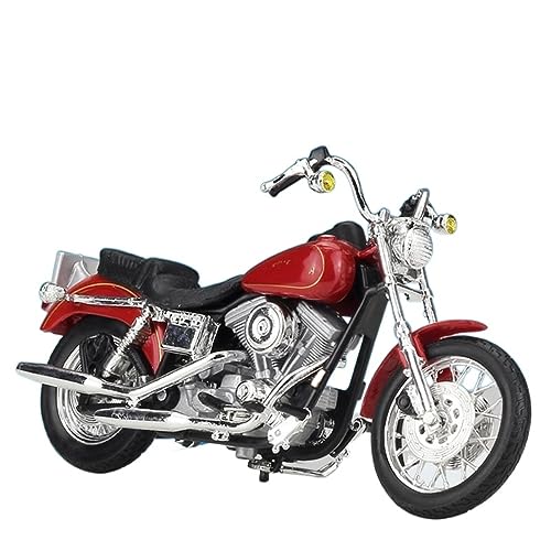 Sculpture miniature Harley 1997 FXDL 1:18 en métal injecté haute fidélité