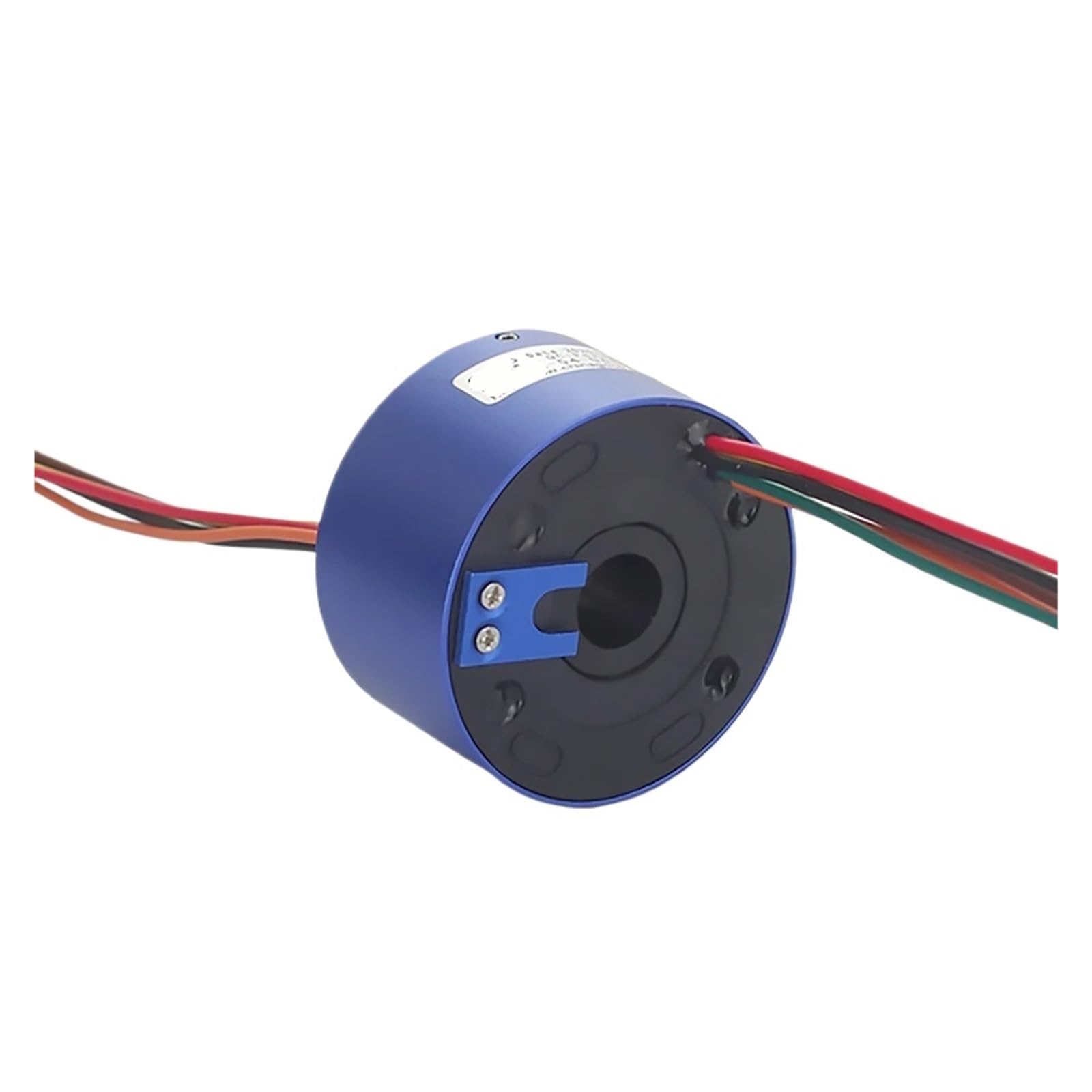 Anillo colector con orificio pasante, anillo de 12,7 mm, 6 vías, 10 A, eléctrico, conductor, 220 V