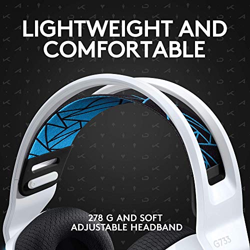 Logitech G733 K/DA Lightspeed Wireless Gaming Headset with