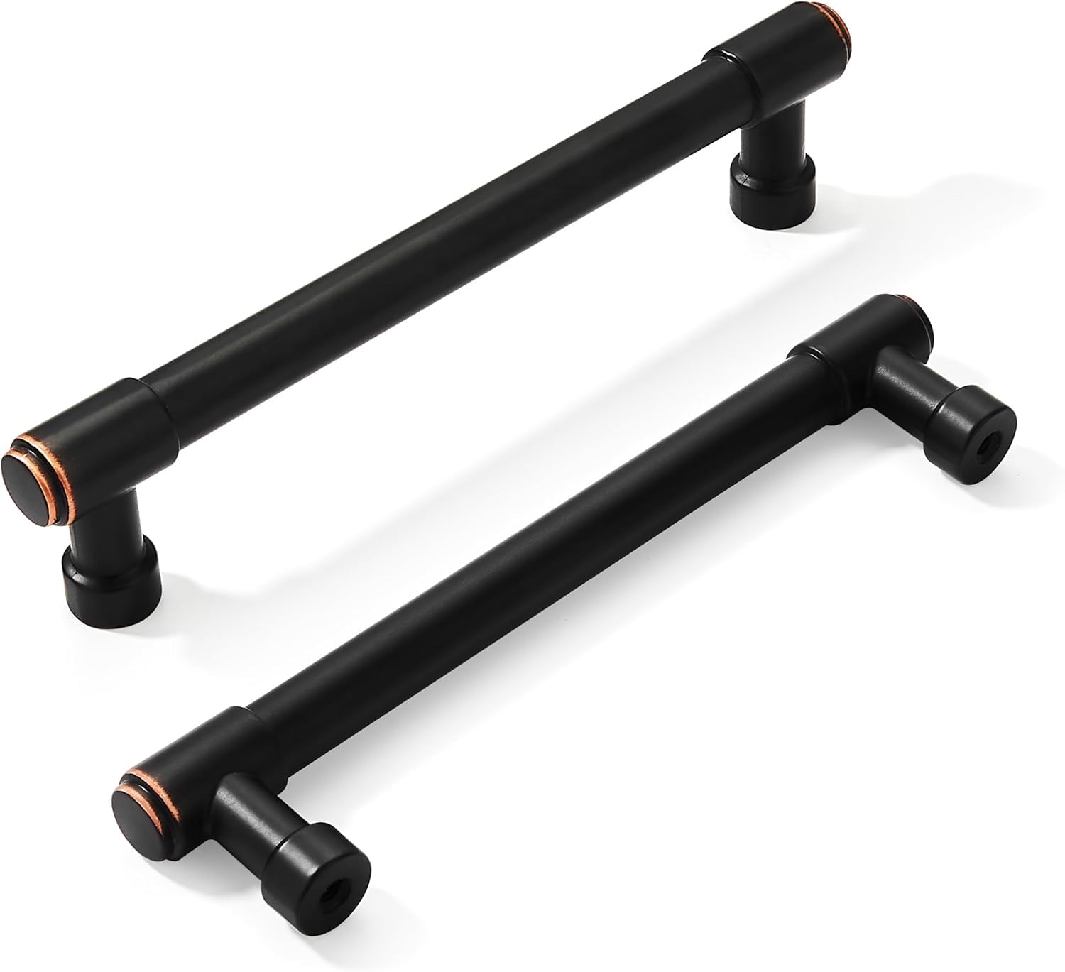 Khtumeware - 6 Oil Rubbed Bronze Cabinet Pulls CTC 6 in (152 mm) 10 Pack