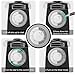 G-Homa 24 Hour Mechanical Outdoor Timer Outlet, Outdoor Timer for Lights, Waterproof, 2 Grounded Outlets, 15A 1/2HP, Heavy Duty, ETL Listed