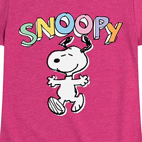 HYBRID APPAREL - Peanuts - Snoopy Sketchy - Youth Girls Short Sleeve Tee3