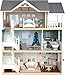 Small Foot Puppenhaus Stadtvilla, mit DREI Etagen, offener Front und umfangreichem Mobiliar, ab 3 Jahren, Art-Nr. 11802 Toys